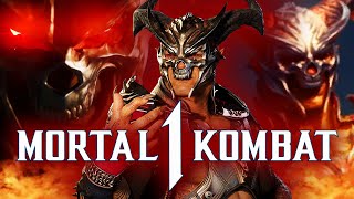 Mortal Kombat 1 All GENERAL SHAO Scenes HD Movie  MK1 [upl. by Dorrahs]