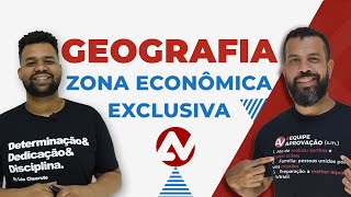 GEOGRAFIA  Zonas Econômica Exclusiva teoria  Aprovação Virtual [upl. by Irtimd]