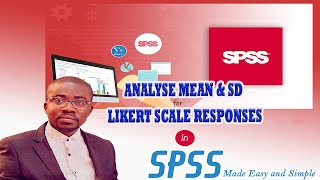 How to analyse the Mean and Standard Deviation for Likert scale responses Made Simple amp Easy [upl. by Leila]