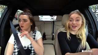 Carpool Karaoke The Series — Sophie Turner amp Maisie Williams Preview — Apple TV app [upl. by Stevenson]