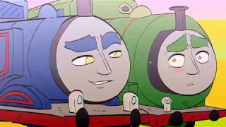 Thomas The Tank Engine Anime  OP 1 Animation [upl. by Anaeco]