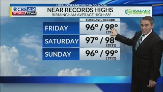 June 11th CBS42 News  10pm Weather Update [upl. by Harlamert]