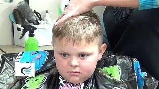 How to Cut Boys Hair  Kids Hair Tutorial  Boys and Girls Hairstyles [upl. by Dercy]