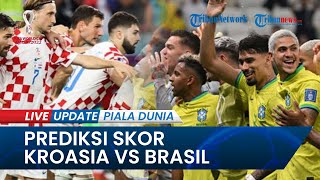 Prediksi Skor Kroasia Vs Brasil Perempat Final Piala Dunia 2022 Neymar Cs Unggulan Maju Semifinal [upl. by Herzen]