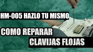 HM005 COMO REPARAR CLAVIJAS FLOJAS [upl. by Akitnahs]