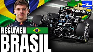 VERSTAPPEN PONE EN JAQUE EL TITULO  RESUMEN GRAN PREMIO DE BRASIL F1 2024 [upl. by Ardnoek410]