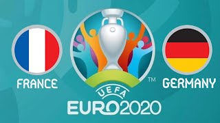 FRANCE vs GERMANY ᴴᴰ 15062021  UEFA EURO 2020  Matchday 1 Group F  PES 2021 🇫🇷 🏆 🇩🇪 [upl. by Dearr]