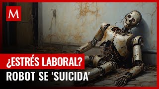 Suicidio del primer robot administrativo en Corea del Sur [upl. by Maidy]