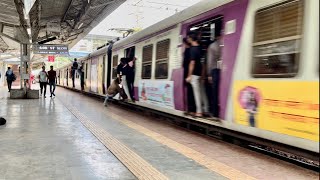 Chunabhatti Railways Station Mumbai ll Mumbai Local Train Arrivel and Departure from Chunabhatti [upl. by Bartholomew564]