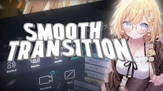 How To make Smooth Transition on Alight motion  Amv tutorial [upl. by Ihcehcu836]