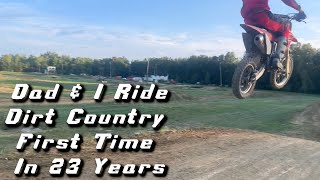 Riding Dirt Country MX Track ReOpen 92023 [upl. by Bravar]