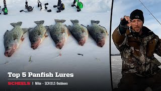 Top 5 Panfish Ice Fishing Lures  SCHEELS [upl. by Godbeare]