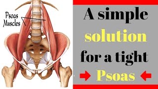 Tissue Release on your tight Psoas IIliopsoas [upl. by Ahselaf337]