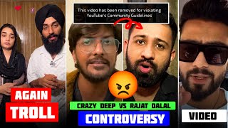 WARNING to Kulhad Pizza Couple for LEAKED VIDEO😡 Elvish Yadav Expos￼ By Crazy Deep vs Rajat Dalal [upl. by Charla]