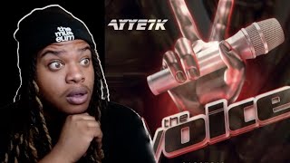 AYYE7K “THE VOICE” Reaction [upl. by Lidia]