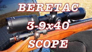 BERETAC 39x40 TACTICALHUNTING SNIPER MILDOT Reticle Scope [upl. by Aliehs503]