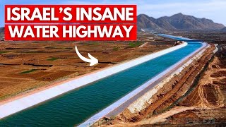 Israel’s MASSIVE Water Highway That Could Change The Country Forever [upl. by Netsirk]