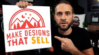 How I Make Print On Demand Designs Proven To Sell [upl. by Lole]