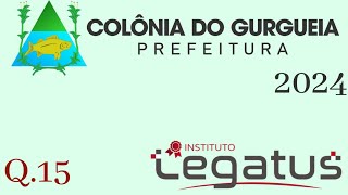 Legatus 2024  Q15 Colônia do Gurgueia PI [upl. by Tu]