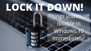 Things you need to disable in Windows 10 right now [upl. by Brant301]