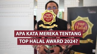 Apa Kata Mereka Tentang Top Halal Award 2024  Pocky [upl. by Tarfe]