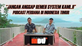 PODCAST AUDIO PERTAMA DI INDONESIA TIMUR  MODIV PRODUCTION TERNATE podcast [upl. by Thgiled]