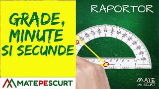 Grade minute si secunde [upl. by Esiuolyram670]