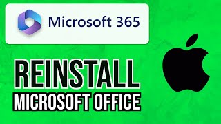 How to REINSTALL Microsoft Office on Mac 2024  Uninstall Microsoft Office from MacBook [upl. by Ahel105]