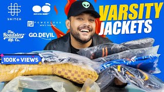 BEST VARSITYBOMBER JACKET FOR Winter MEN 🔥 Myntra Jacket Haul 2024  ONE CHANCE [upl. by Mela]