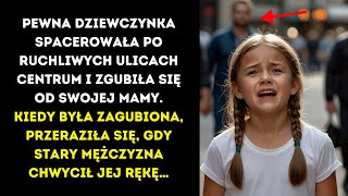 Zagubiona w centrum miasta dziewczyna wpadła w rozpacz gdy mężczyzna pociągnął ją za ramię [upl. by Nolrev]