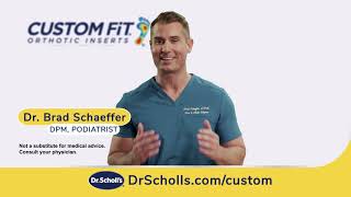 Dr Scholls®  Custom Fit® Orthotic Inserts [upl. by Leanora263]