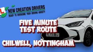 Five Minute Test Route  Chilwell  140223 [upl. by Atnauq]