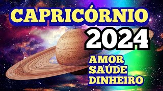 CAPRICÓRNIO  FELIZ 2024 ⭐ ANO DIVISOR DE ÁGUAS ‼️ PROSPERIDADE E BENÇÃOSVIRÁ UMA MUDANÇA DE ROTA [upl. by Morly468]