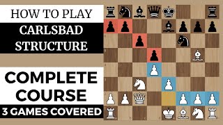 Mastering the Carlsbad Structure in Chess  Tips and Strategies [upl. by Ydniw]