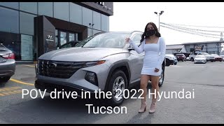 Take a POV review drive in the 2022 Hyundai Tucson Preferred Trend [upl. by Rehotsirk816]