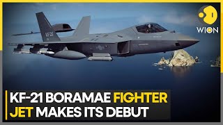 South Koreas military technology on display KF21 Boramae fighter jet makes its debut  WION [upl. by Gnal380]