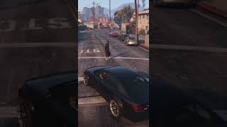 GTA V  Ultimate CAR RACE IN A GAME BY FRANKLIN short [upl. by Jillane]