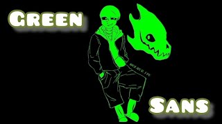 UndertaleNoAU Green Sans Phase 1 quotTotally Serious Battlequot [upl. by Ellord]