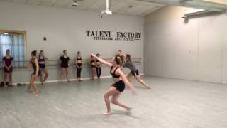 Lyrical Class at The Talent Factory 72116 [upl. by God]