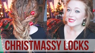 24  Decorating Dreadlocks For Christmas  Christmas Calendar 2015 [upl. by Dinah158]