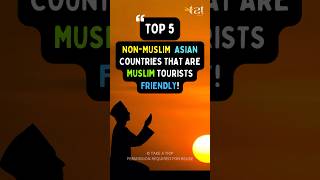 Top 5 NonMuslim Countries that are Muslim Tourist Friendly  Muslim Friendly Countries shorts [upl. by Elraet]