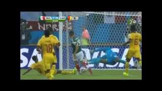 Gol de Oribe Peralta vs Camerún  Narración de Martinoli  Brasil 2014 [upl. by Atinas97]