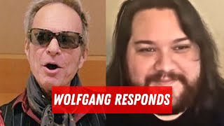 Wolfgang Van Halen Fires Back at David Lee Roth [upl. by Llenil]