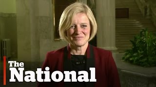 Rachel Notley  Interview with Albertas Premierelect [upl. by Lachus]