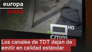 Todos los canales de TDT en calidad estándar se apagan hoy y pasan a emitir únicamente en HD [upl. by Ahsieka]