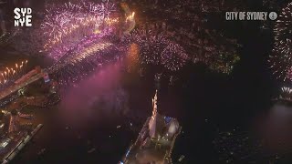 Australia enters 2024 with fireworks over Sydney Harbour  AFP [upl. by Pontias241]