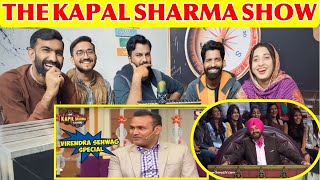 Reaction on Virendra Sehwag Special  The Kapil Sharma Show [upl. by Haggar]