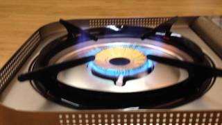 iwatani 35FW gas stove test [upl. by Adnof]