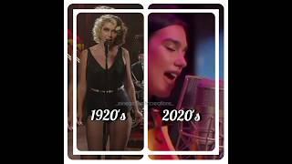 Levitating 1920 vs 2020 aesthetic levitating dualipa trending ytshorts pop song kpop music [upl. by Anehs]