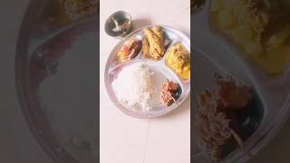 Fish Thali Bengali Lunch shorts ytshorts podcast Ranveer Brar [upl. by Gris]